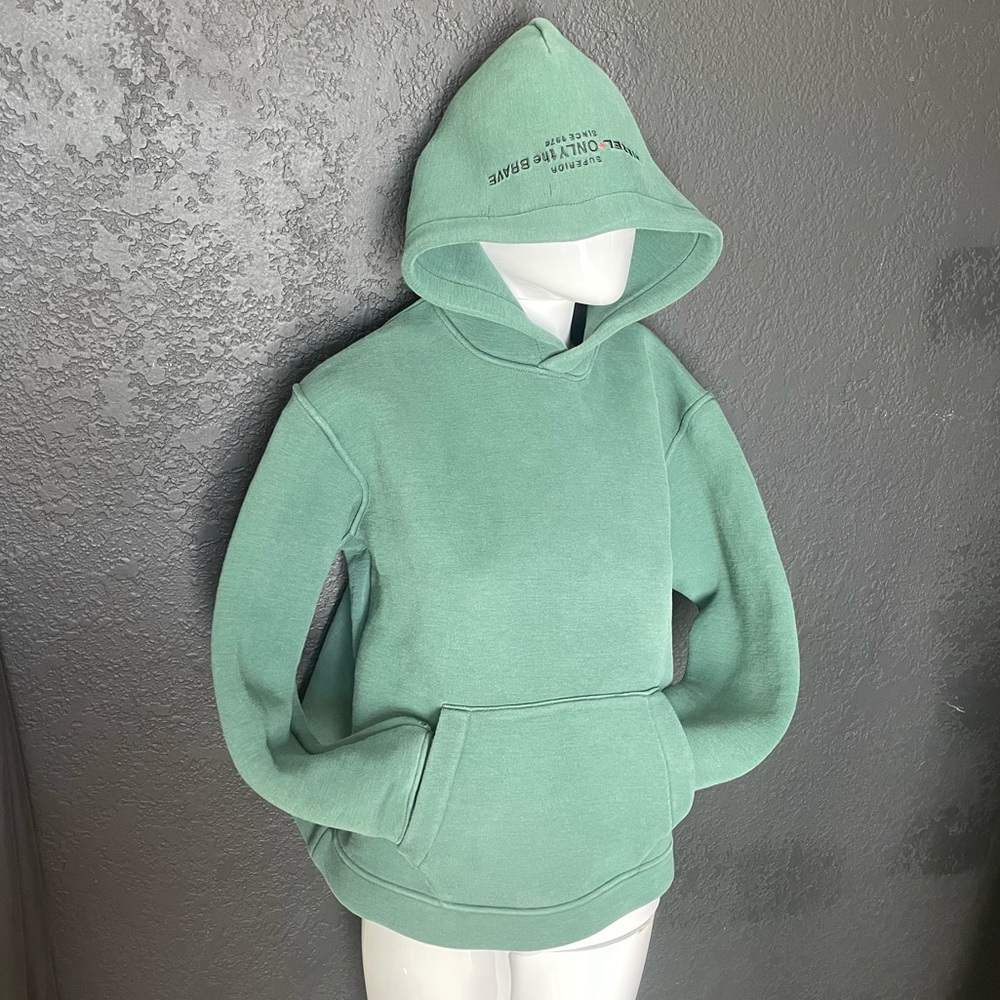 Diesel green hoodie structured & thick  made in Portugal